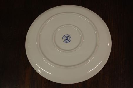 (n-7715) Ingres Weiss Form Marienbad, sibulamustriga suur ümar tordivaagen