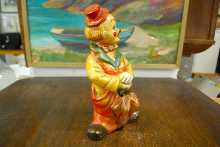 (n-7723) Keraamiline kuju "Kloun"