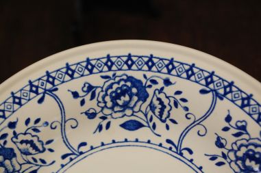 (n-7724) Boch, sinised lillelised supi-pastataldrikud, 6tk