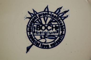 (n-7724) Boch, sinised lillelised supi-pastataldrikud, 6tk