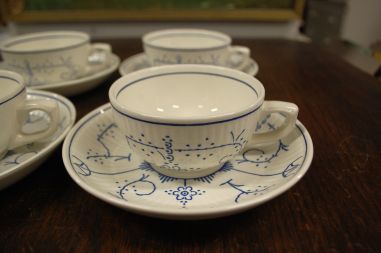 (n-7728/1) Boch Copenhague, kohvitassid-taldrikud, 4tk