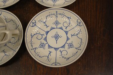 (n-7728/1) Boch Copenhague, kohvitassid-taldrikud, 4tk