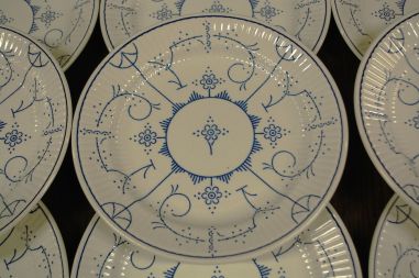 (n-7728/2) Boch Copenhague, taldrikud, 9tk