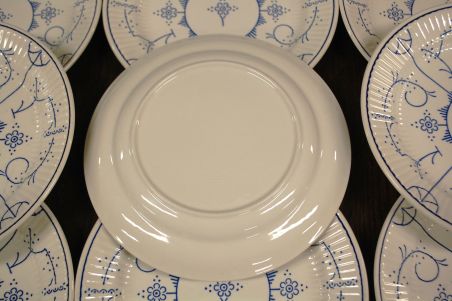 (n-7728/2) Boch Copenhague, taldrikud, 9tk