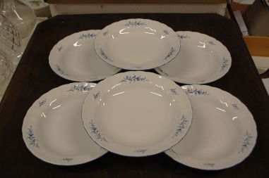 (n-7729/5) TCM Porzellan, supi-pastataldrikud, 6tk