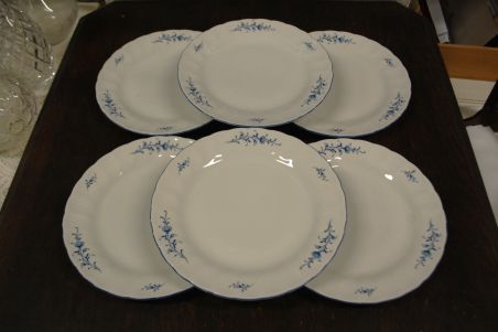 (n-7729/6) TCM Porzellan, praetaldrikud, 6tk