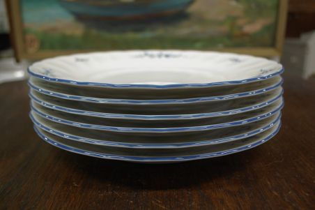 (n-7729/6) TCM Porzellan, praetaldrikud, 6tk