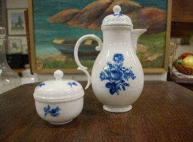 (n-7737/5) Villeroy & Boch Heinrich Lauenstein, kohvikann ja suhkrutoos, komplekt