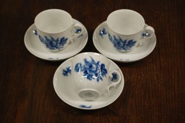 (n-7737/6) Villeroy & Boch Heinrich Lauenstein, kohvitassid-taldrikud, 3tk