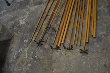 (n-7742) Snuukri või piljardi kiide ja tarvikute komplekt , 16 detaili