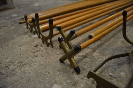 (n-7742) Snuukri või piljardi kiide ja tarvikute komplekt , 16 detaili