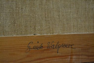 (n-7745) Naise portree lõuendil