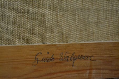 (n-7745) Naise portree lõuendil