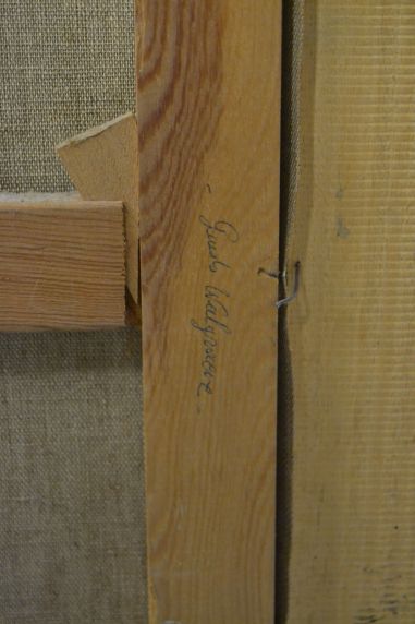 (n-7745) Naise portree lõuendil