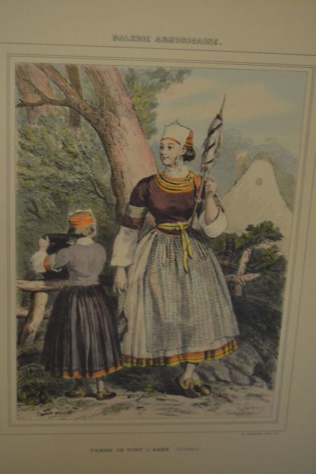 (n-7746) Vanem raamitud litograafia