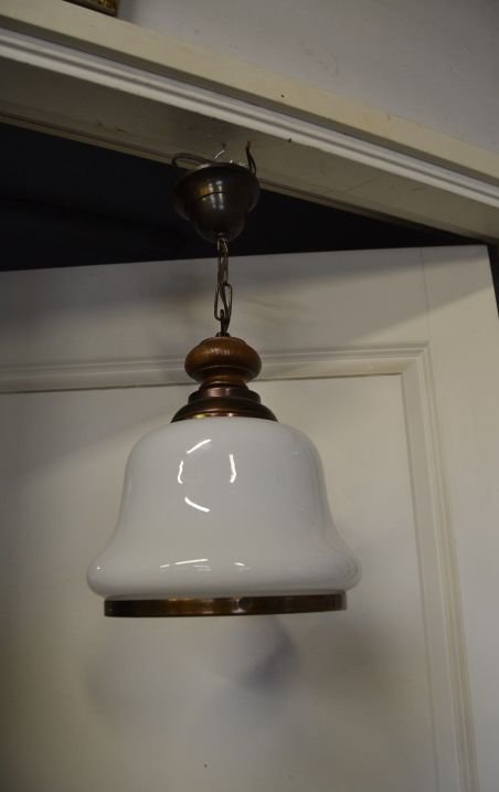 (n-7756) Klaaskupliga laelamp