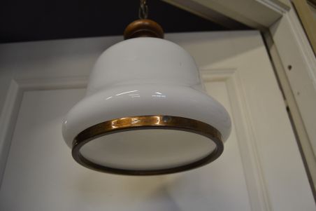 (n-7756) Klaaskupliga laelamp
