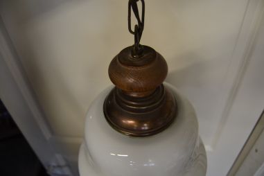 (n-7756) Klaaskupliga laelamp