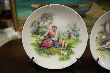 (n-7761) Bavaria Winterling Bareuther Waldsassen, kollektsioontaldrikud seinale, 2tk 2