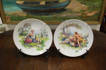 (n-7761) Bavaria Winterling Bareuther Waldsassen, kollektsioontaldrikud seinale, 2tk