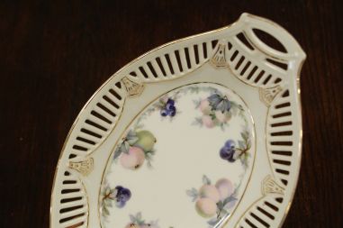 (n-7776) Bavaria Schumann Arzberg, pitsilise servaga puuviljadega kausid, 3tk komplektis