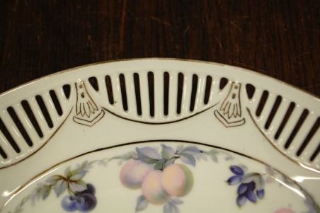 (n-7776) Bavaria Schumann Arzberg, pitsilise servaga puuviljadega kausid, 3tk komplektis