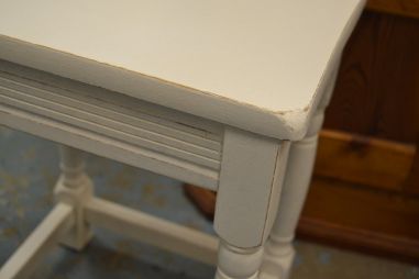 (n-7792) Valge lauake, pink