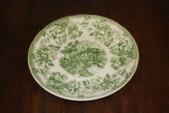 (n-7791/2) Ironstone Tableware, roheline vaagen