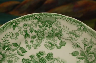 (n-7791/2) Ironstone Tableware, roheline vaagen
