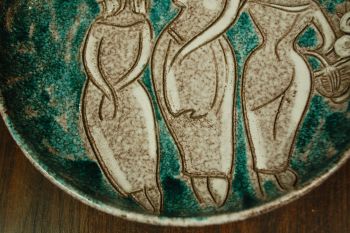 (n-7804) Fratelli Fanciullacci, keraamiline kauss "Kolm naist" nr717 2