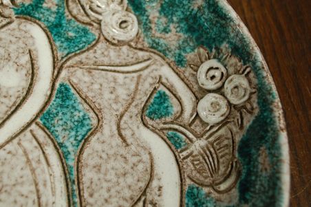 (n-7804) Fratelli Fanciullacci, keraamiline kauss "Kolm naist" nr717