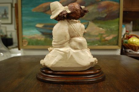 (n-7805) Kuju "Tüdruk, poiss ja koer"