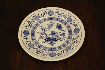 (n-7807) Ironstone Tableware, sibulamustriga ümar vaagen