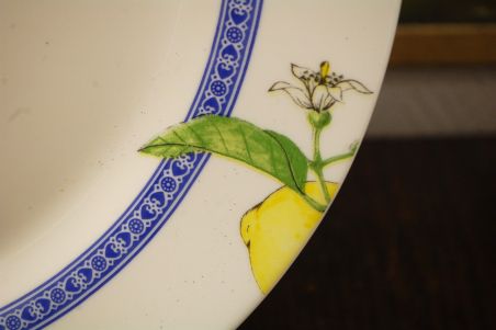 (n-7809) Arcopal Valencia, suur ümar sidrunitega vaagen, 1tk