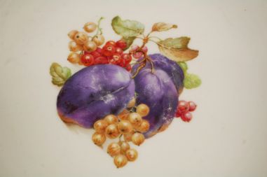 (n-7814) Bavaria Schumann Arzberg, puuviljadega sõel ja taldrik komplektis