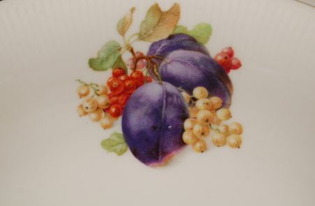 (n-7814) Bavaria Schumann Arzberg, puuviljadega sõel ja taldrik komplektis