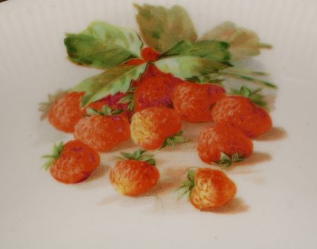 (n-7814) Bavaria Schumann Arzberg, puuviljadega sõel ja taldrik komplektis