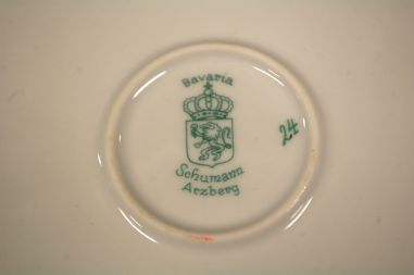 (n-7814) Bavaria Schumann Arzberg, puuviljadega sõel ja taldrik komplektis