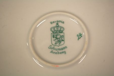 (n-7814) Bavaria Schumann Arzberg, puuviljadega sõel ja taldrik komplektis