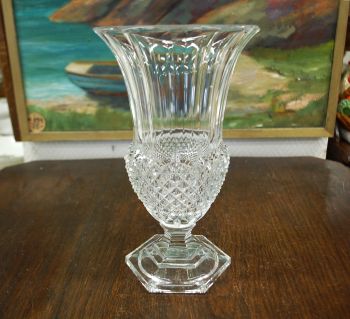 (n.7816) Val Saint Lambert, suur uhke jalal kristallvaas "Davis"