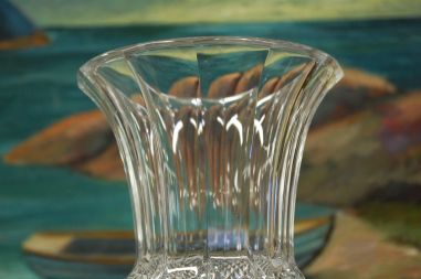 (n.7816) Val Saint Lambert, suur uhke jalal kristallvaas "Davis"