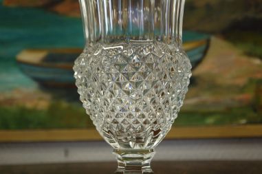 (n.7816) Val Saint Lambert, suur uhke jalal kristallvaas "Davis"