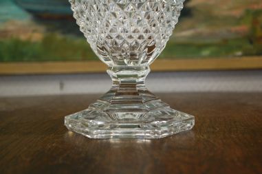 (n.7816) Val Saint Lambert, suur uhke jalal kristallvaas "Davis"