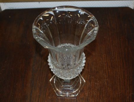(n.7816) Val Saint Lambert, suur uhke jalal kristallvaas "Davis"
