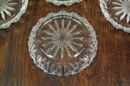 (n-7817) Madalad klaaskausid, 7tk