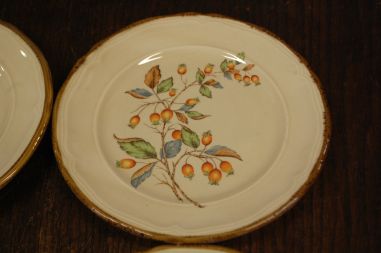 (n-7821/1) Quadrifoglio Ceramic, keraamilised salatitaldrikud "Kibuvits", 4tk