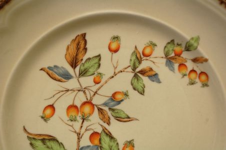 (n-7821/1) Quadrifoglio Ceramic, keraamilised salatitaldrikud "Kibuvits", 4tk