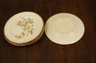 (n-7821/1) Quadrifoglio Ceramic, keraamilised salatitaldrikud "Kibuvits", 4tk