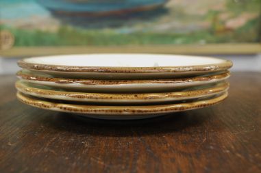 (n-7821/1) Quadrifoglio Ceramic, keraamilised salatitaldrikud "Kibuvits", 4tk