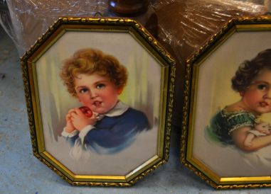 (L-819) Vanad raamitud pildid